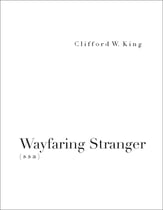 Wayfaring Stranger SSAA choral sheet music cover
